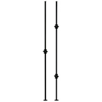 Barreaux de rampe en fer forgé
