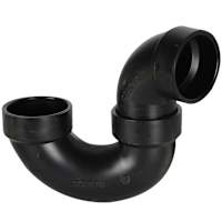 Siphon en P ABS 3 po