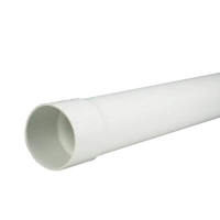 Tuyau d'égout PVC BNQ non perforé 3 po x 10 pi