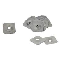 Plaques en métal pour panneaux isolants 1 po Pqt/500