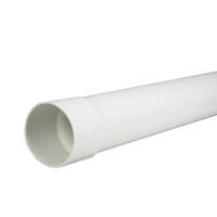 Tuyau d'égout PVC BNQ non perforé 4 po x 10 pi