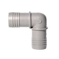 Coude 90° à insertion en poly (M x M) 1/2 po