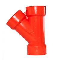 Y pour drain agricole 4 po