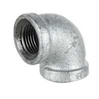 Coude 90° galvanisé (M x F) 1/2 po