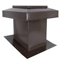 Ventilateur pour toit incliné VMAX 302 brun