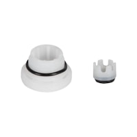 Embout de plastique pour robinet antigel