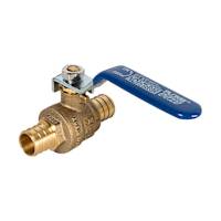 Robinet PEX droit 3/4 po