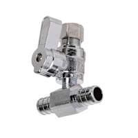 Robinet en Té PEX 1/2 po x 3/8 po compression