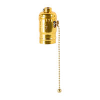 Lamp socket with chain 250V
