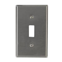 Plaque simple pour interrupteur (1 gang toggle)
