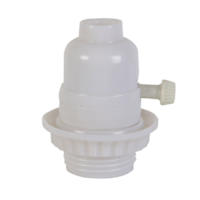 Bakelite rotary button lamp socket