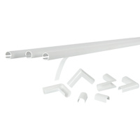 Cache-fils rond 9/16 po blanc