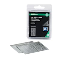 Clou de finition calibre 16, 2 1/2 po, inoxydable