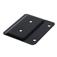Plaque d'assise pour patio 2x4 noire