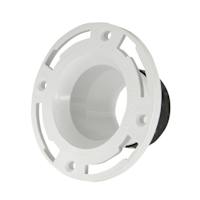 Bride de toilette d'insertion PVC Twist-n-Set 4 po