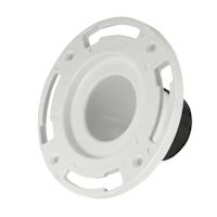 Bride de toilette d'insertion PVC Twist-n-Set 3 po