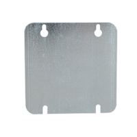 Couvercle boîte électrique carrée acier