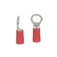 Ring terminal lug red #22-#16