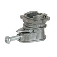 Electrical box angle connector 3/8 in