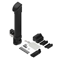 Loquet de sécurité verrouillable pour piscine noir