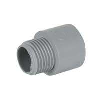 PVC conduit adapter 1/2 in MxM