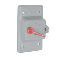 Toggle switch cover PVC