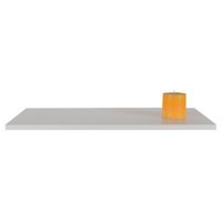 Melamine shelf