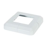 Capuchon/cache-base alu poteau Pillar 2 1/2 po