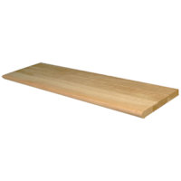 Marche en merisier massif Zen 48 po x 10 1/2 po