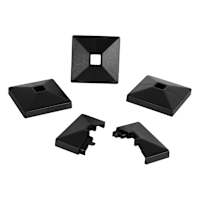 Capuchons décoratifs pour barreau de rampe 1/2 po Pqt/4