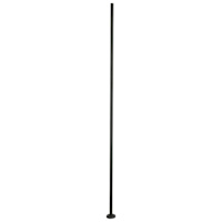 Barreau en fer forgé rond pour rampe 5/8 po x 40 1/2 po