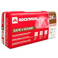 ROCKWOOL Safe'n'Sound soundproofing batts 3 in x 23 1/4 in