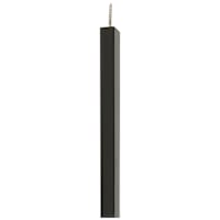 Barreaux carrés en aluminium pour rampe noir 33 1/2 po Pqt/10 NEKTRA
