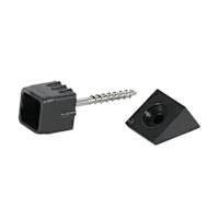 Connecteurs pour barreaux carrés de rampe d'escalier Pqt/20 NEKTRA