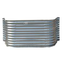 Margelle de fenêtre 49 x 22 x 22 po acier galvanisé