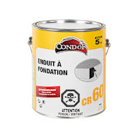 Enduit à fondation noir 3,78 L