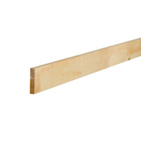 Clear finger-joint pine 1" x 4" x 8'