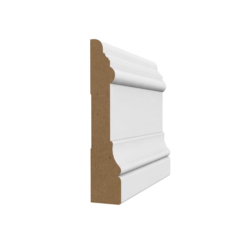 Chambranle colonial en fibre de bois 3/4 po x 3 1/2 po x 8 pi