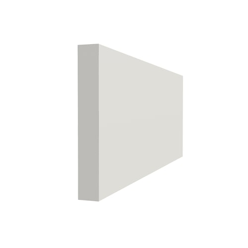 Rectangle en PVC 7/32 po x 1 1/2 po x 8 pi