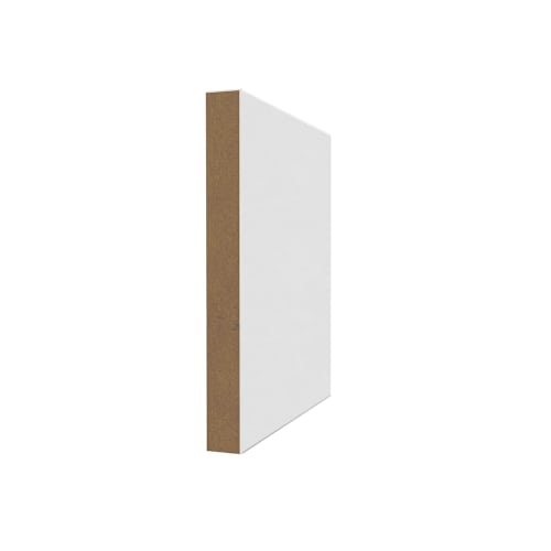 Rectangle en fibre de bois 3/4 po x 7 1/4 po x 8 pi
