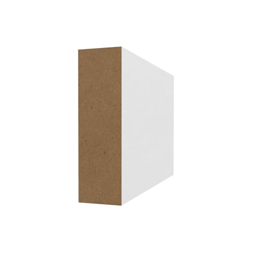 Rectangle en fibre de bois 3/4 po x 2 1/2 po x 8 pi
