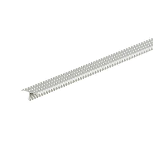 Moulure en T pour céramique 12 mm satin clair