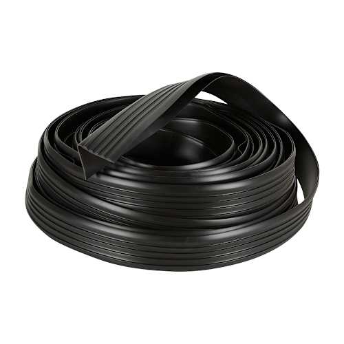 Nez de marche en vinyle noir 2 po vrac
