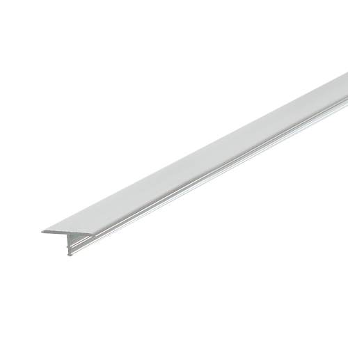 Moulure en T pour céramique 7/8 po x 8 pi chrome