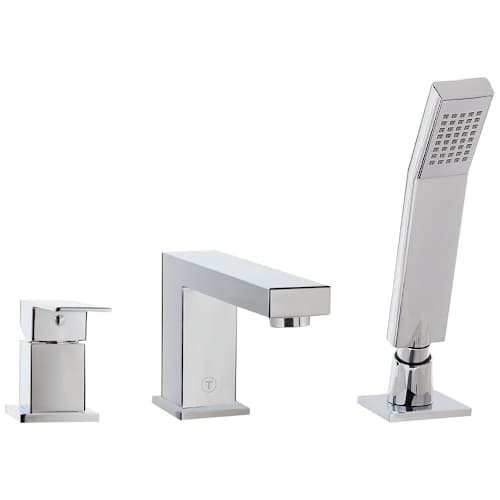 Robinet de baignoire avec douchette 1 poignée Tolomeo chrome TASSILI SUPRA