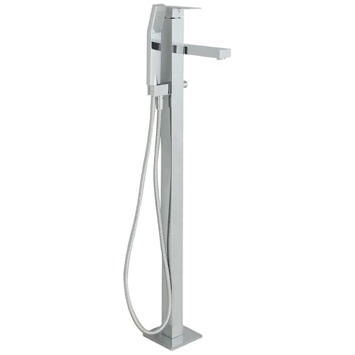 Robinet pour baignoire autoportante avec douchette 1 poignée Tolomeo chrome TASSILI SUPRA