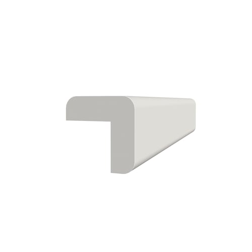 Coin extérieur en PVC 3/4 po x 3/4 po x 8 pi