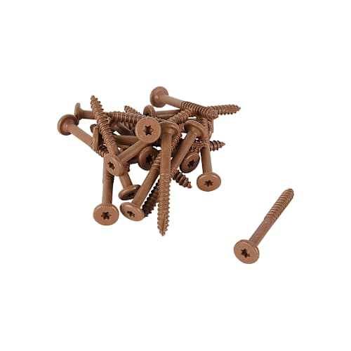 Vis pour fascia composite Trex 1 7/8 po Brun #34 Pqt/100