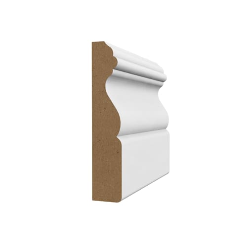 Chambranle colonial en fibre de bois 3/4 po x 3 1/2 po x 8 pi