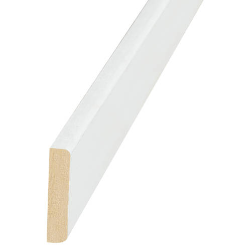 Cimaise en fibre de bois 3/8 po x 1 5/8 po x 8 pi